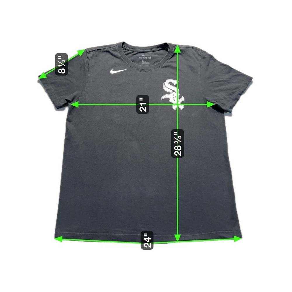 Nike MLB Chicago White Sox José Abreu #79 Black T-Shirt Men’s Large *Read* - Picture 5 of 5